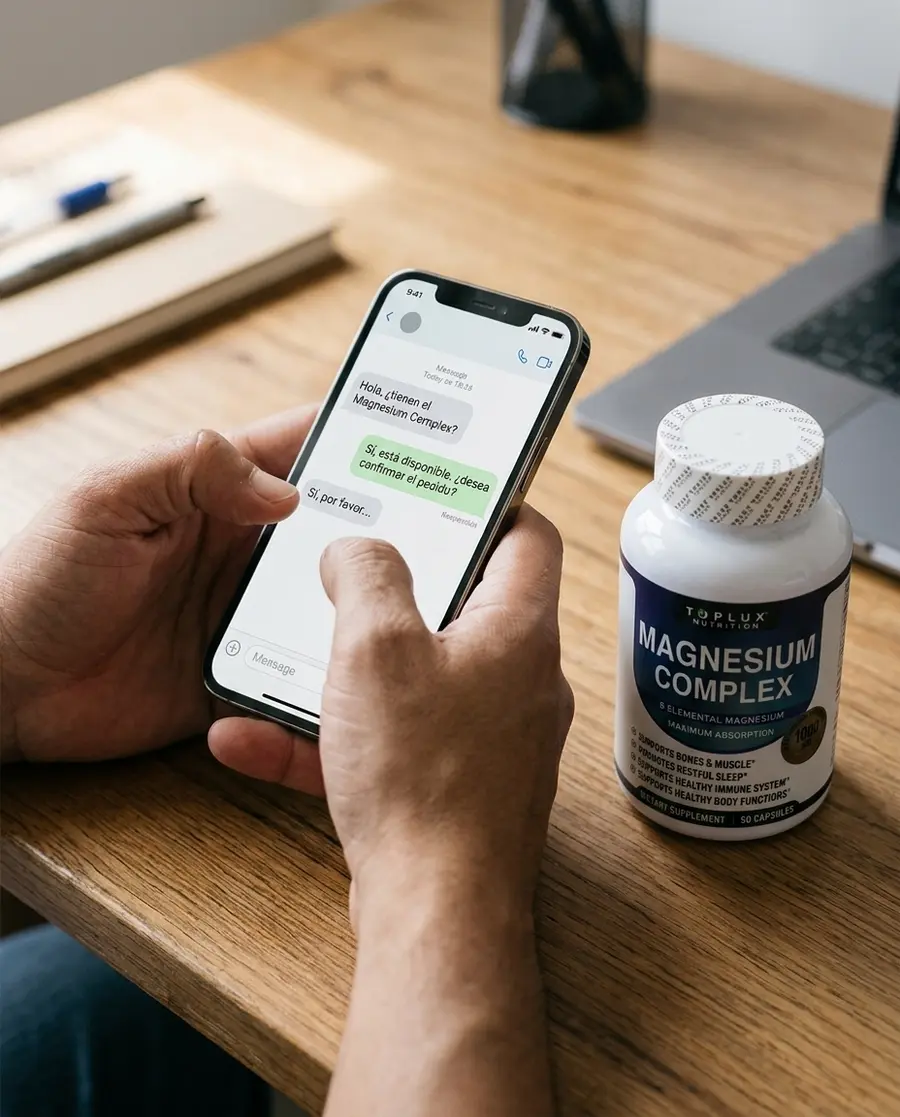 Comprar Magnesio Complex por WhatsApp desde el celular